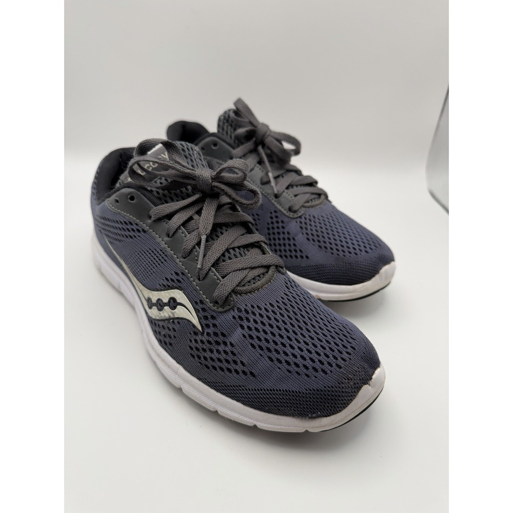 Saucony Grid Ideal Women's Running Shoes Gray Navy Athletic Sneakers Size 9